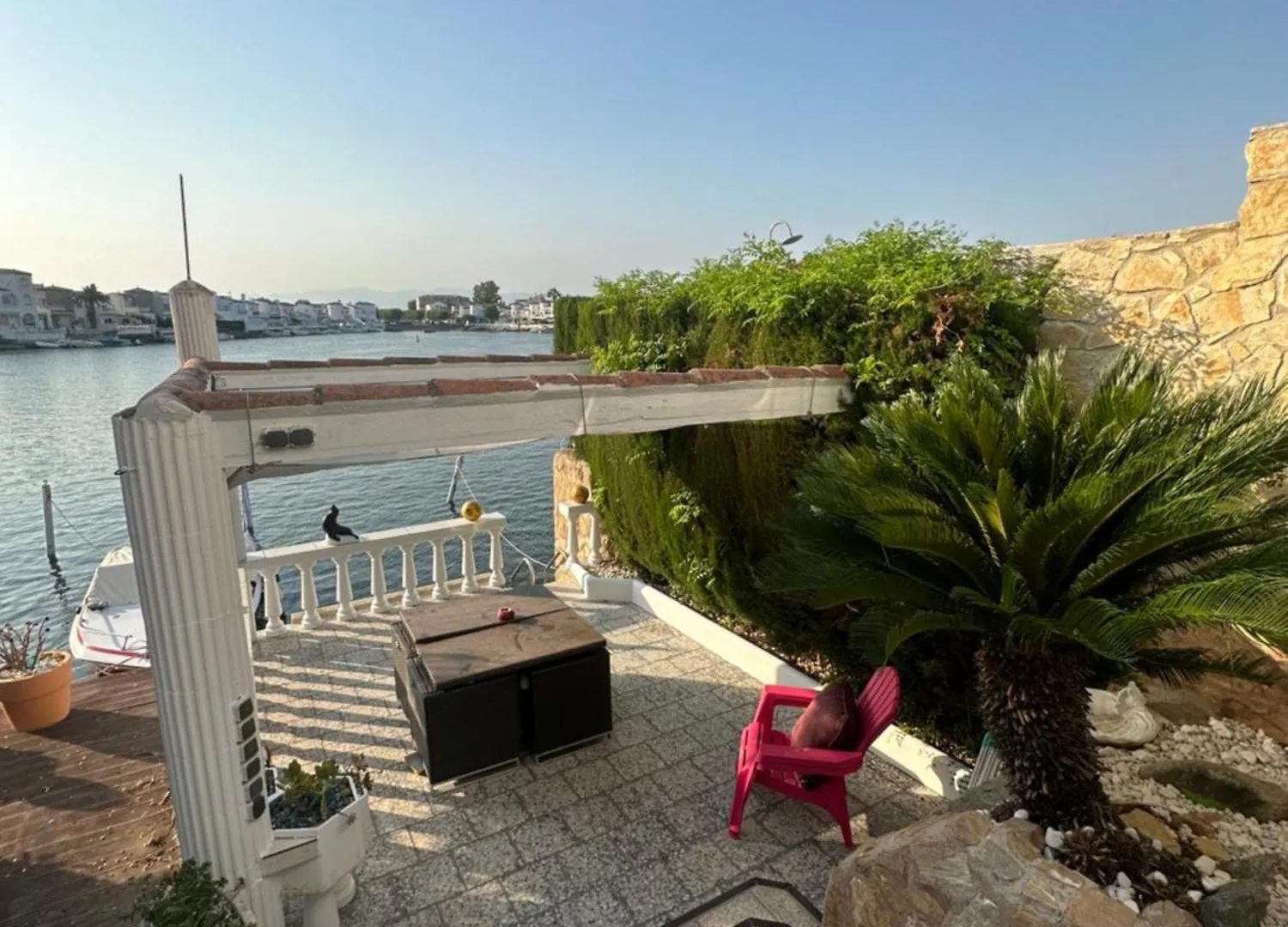 Casa Con Increibles Vistas A Canal Y Amarre Эмпуриабрава Испания